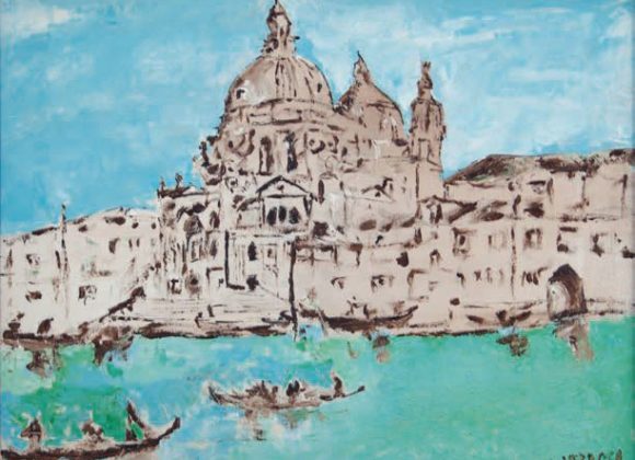 Basilica S. Maria della Salute, Venezia, 2018 Acrilico su tela, 74,5×60,5